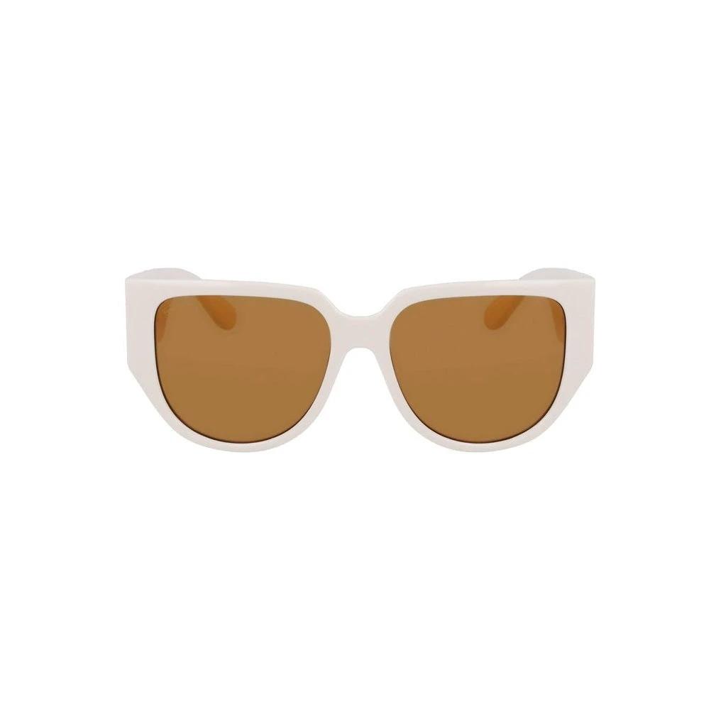Ferragamo Sonnenbrille Weiß | ELORÉ by Ferragamo