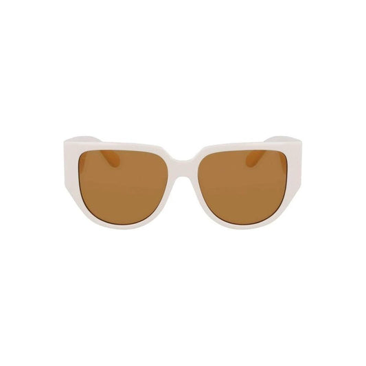 Ferragamo Sonnenbrille Weiß | ELORÉ by Ferragamo