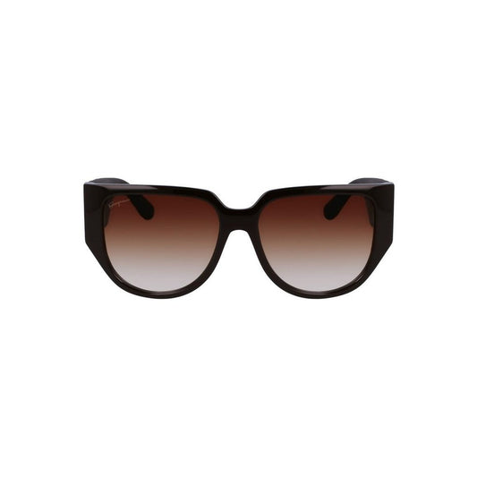 Ferragamo Damen Sonnenbrille Braun Verlauf | ELORÉ by Ferragamo