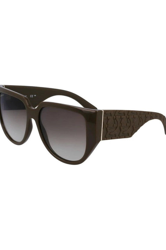 Ferragamo Sonnenbrille Grün | ELORÉ by Ferragamo