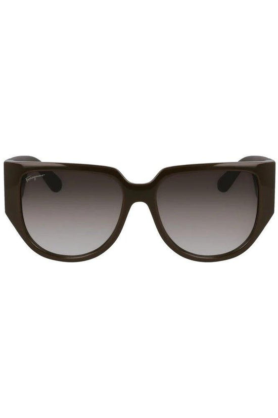 Ferragamo Sonnenbrille Grün | ELORÉ by Ferragamo
