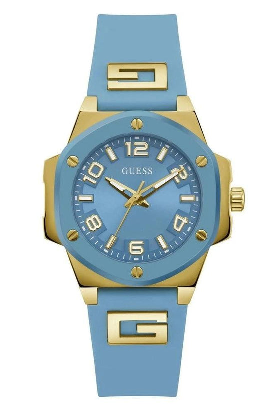Guess Armbanduhr Silikon Blau | ELORÉ by Guess