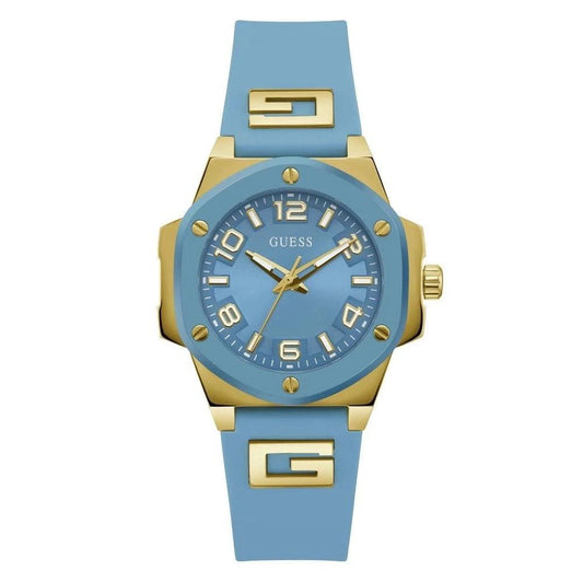 Guess Armbanduhr Silikon Blau | ELORÉ by Guess