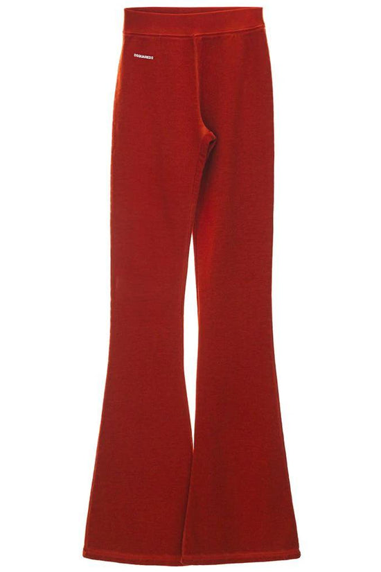 Dsquared² Rote Baumwoll-Jogginghose by Dsquared²