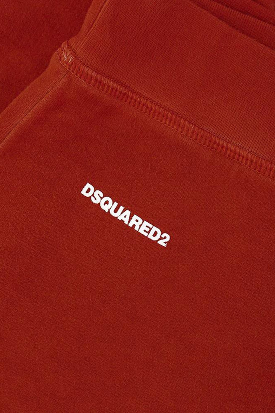 Dsquared² Rote Baumwoll-Jogginghose by Dsquared²