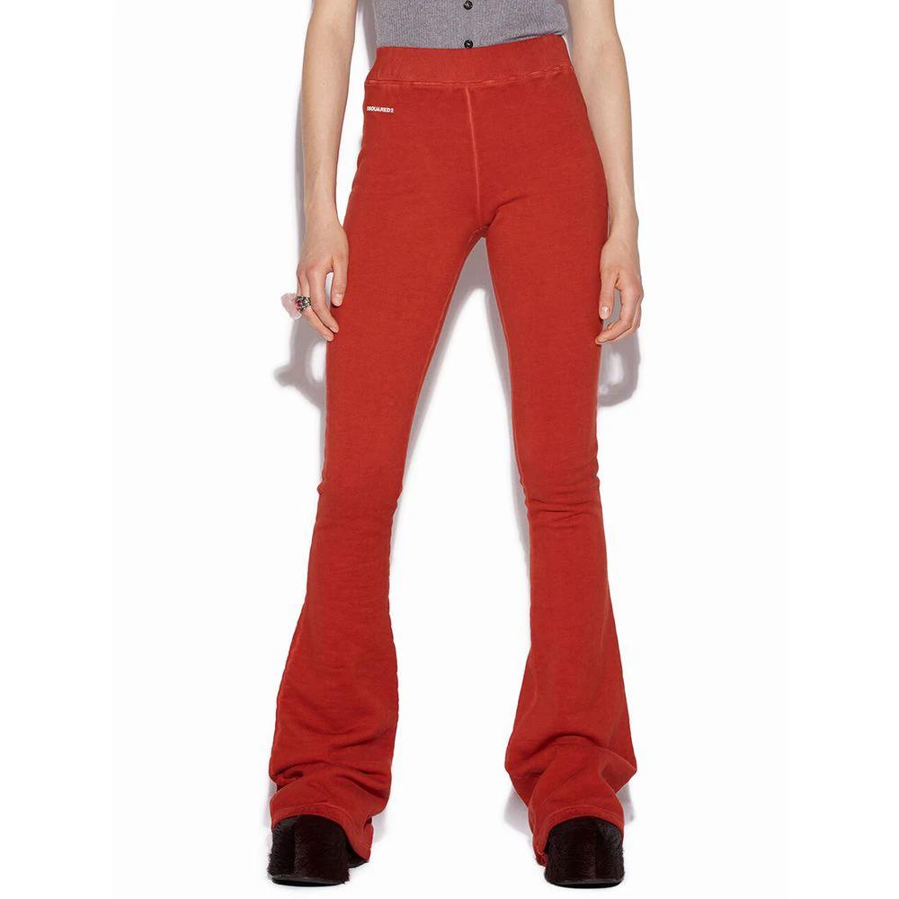 Dsquared² Rote Baumwoll-Jogginghose by Dsquared²