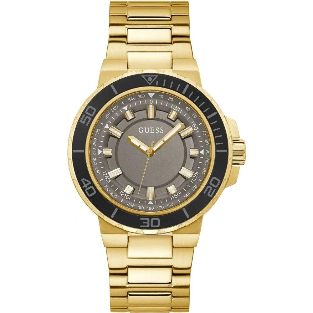 Guess Luxus Chronograph Uhr Edelstahl Gold | ELORÉ by Guess