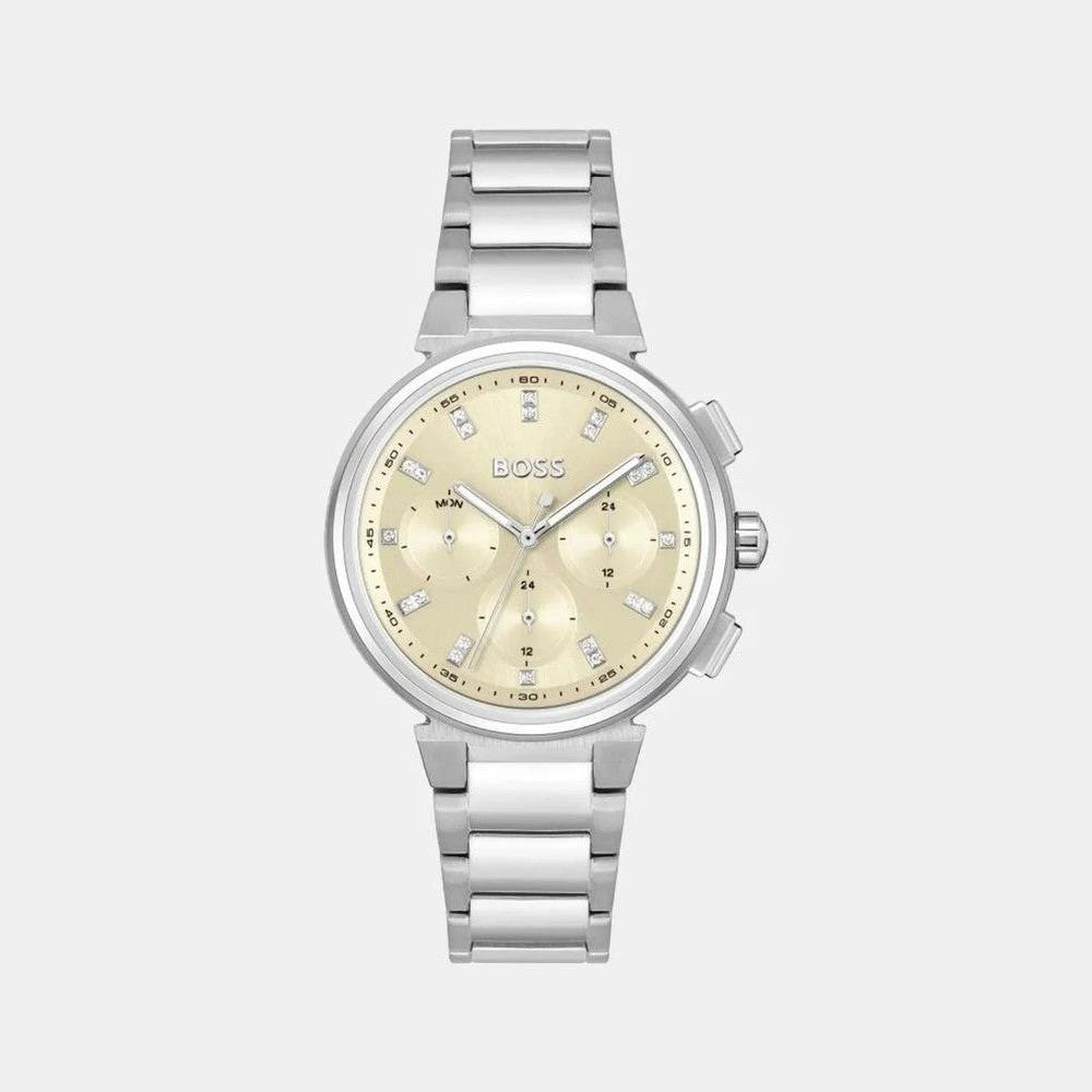 Hugo Boss Chronograph Armbanduhr Diamanten Silber | ELORÉ by Hugo Boss