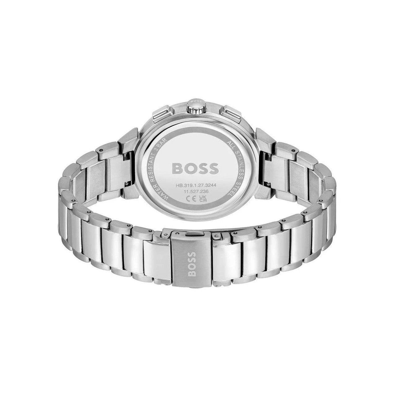 Hugo Boss Chronograph Armbanduhr Diamanten Silber | ELORÉ by Hugo Boss