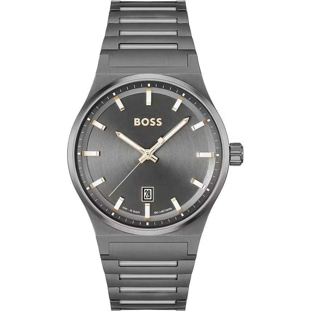 Hugo Boss Armbanduhr Edelstahl Chronograph Grau | ELORÉ by Hugo Boss