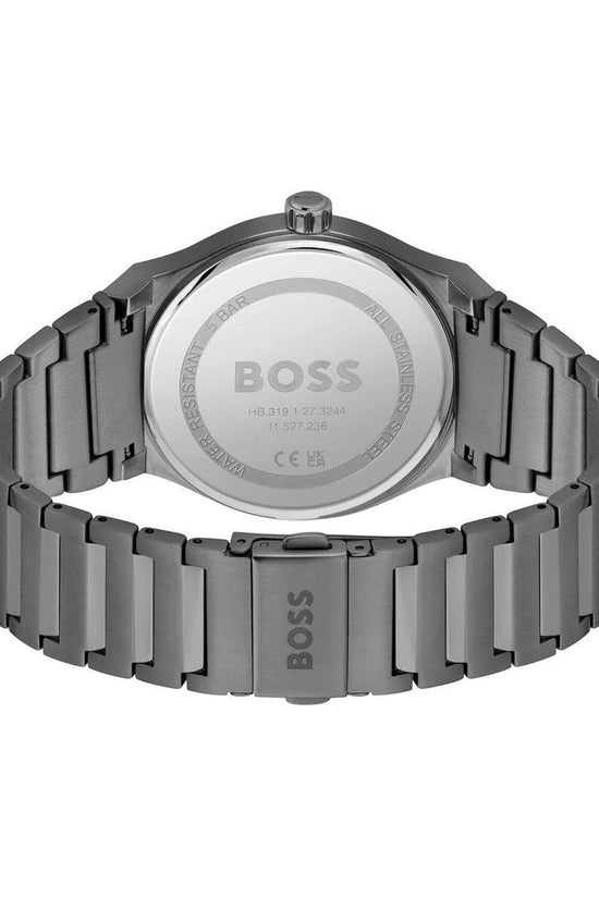 Hugo Boss Armbanduhr Edelstahl Chronograph Grau | ELORÉ by Hugo Boss