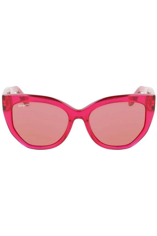 Salvatore Ferragamo Cat Eye Sonnenbrille Pink | ELORÉ by Ferragamo