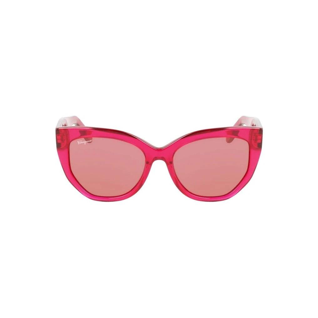 Salvatore Ferragamo Cat Eye Sonnenbrille Pink | ELORÉ by Ferragamo