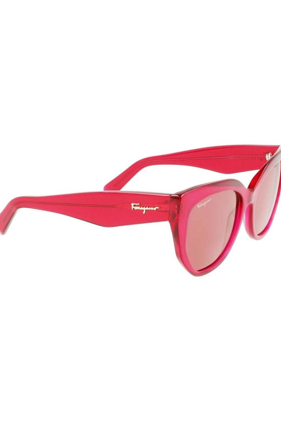 Salvatore Ferragamo Cat Eye Sonnenbrille Pink | ELORÉ by Ferragamo