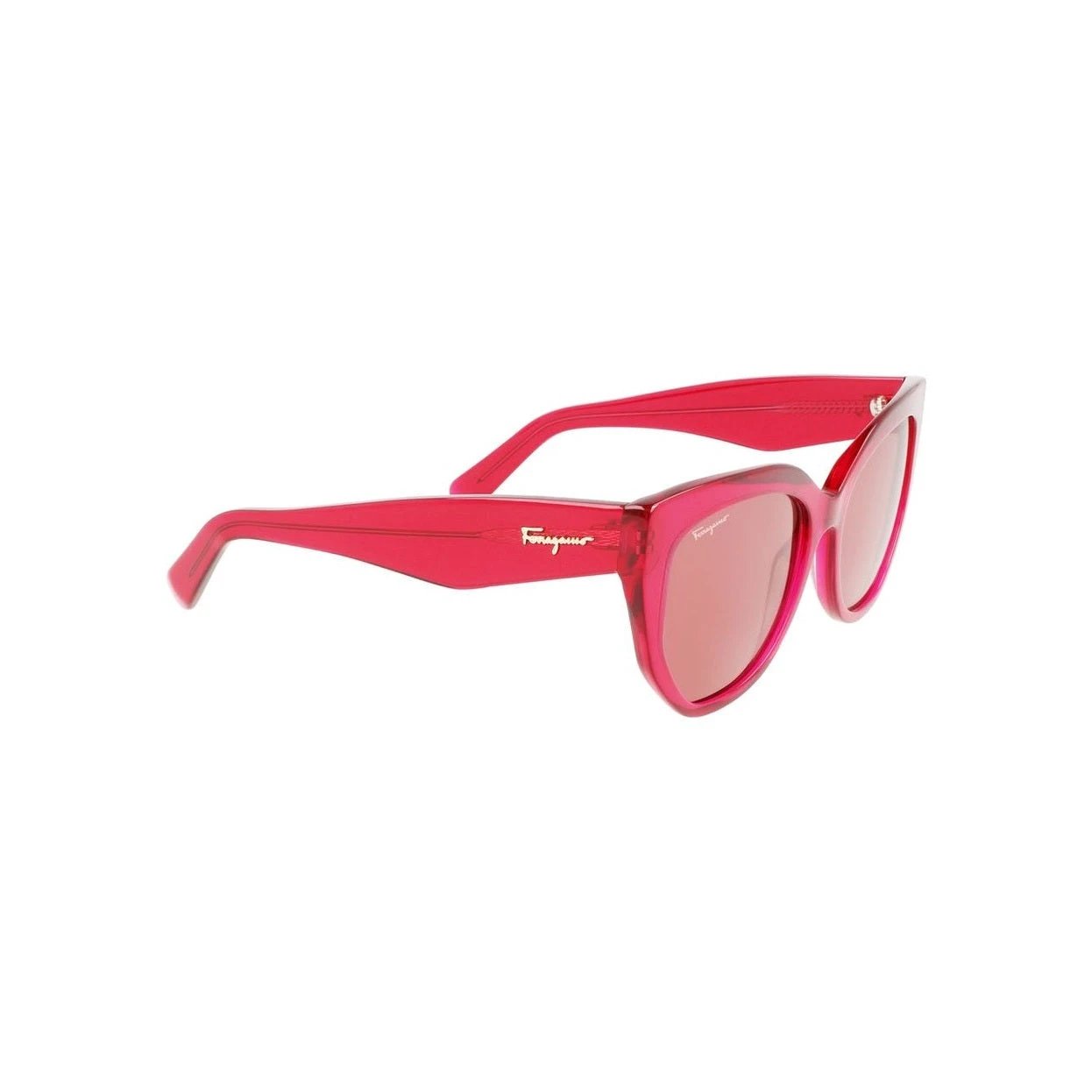 Salvatore Ferragamo Cat Eye Sonnenbrille Pink | ELORÉ by Ferragamo