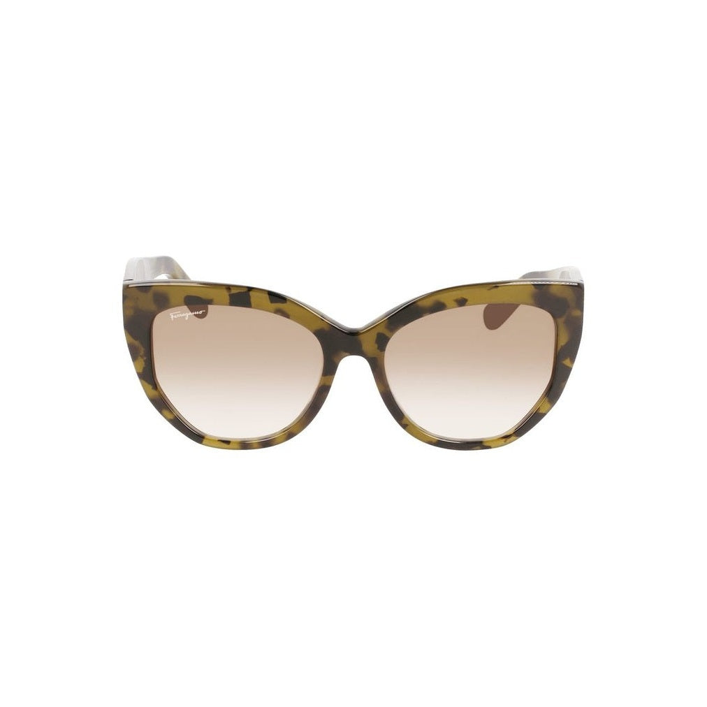 Ferragamo Sonnenbrille Braun Tortoise Muster | ELORÉ by Ferragamo