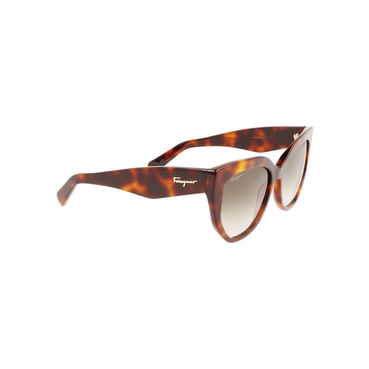 Salvatore Ferragamo Sonnenbrille Dunkelbraun | ELORÉ by Ferragamo