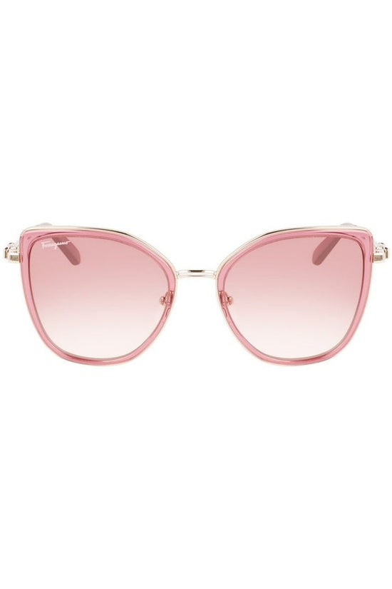 Salvatore Ferragamo Sonnenbrille Pink Gradient | ELORÉ by Ferragamo