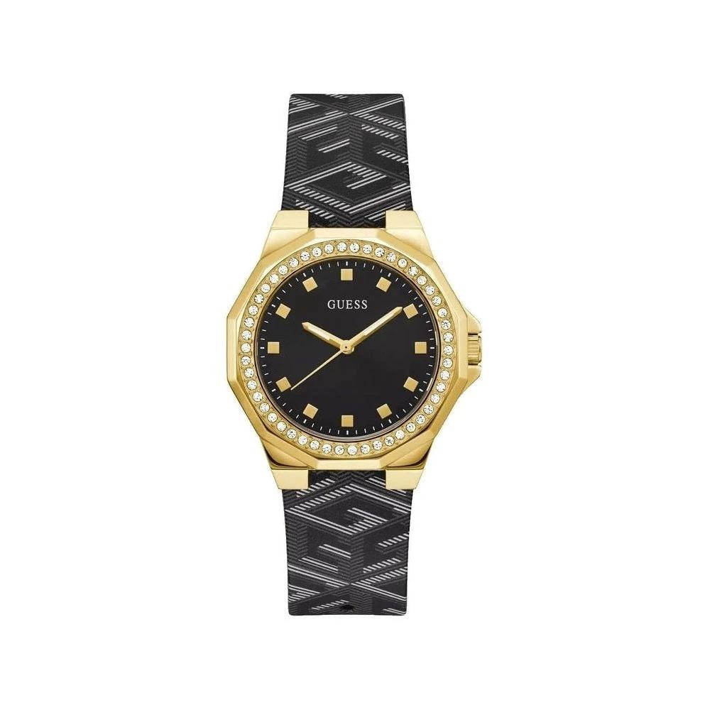 Guess Analoguhr Gelbgold Glitzer Kristalle | ELORÉ by Guess