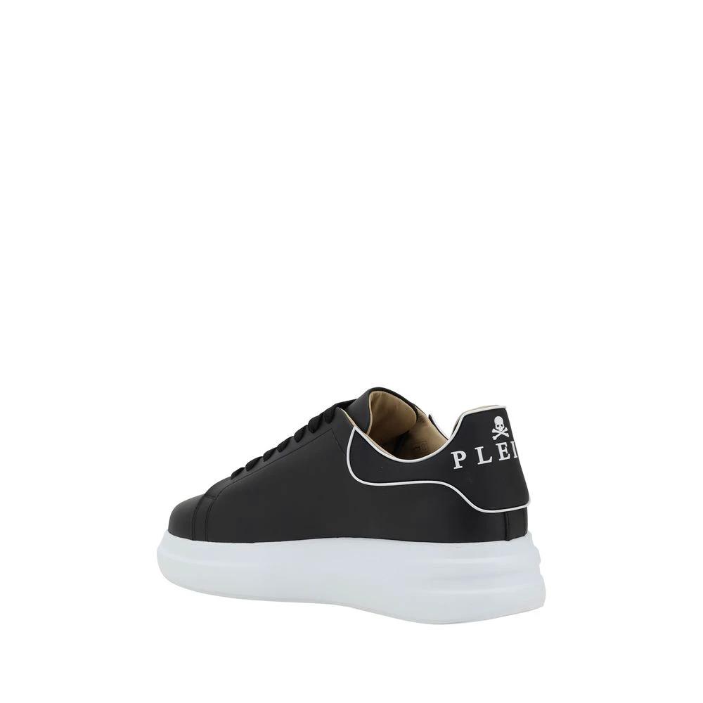 Philipp Plein Schwarze Gummisneaker mit niedrigem Schaft by Philipp Plein