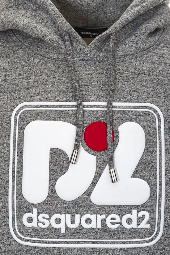 Dsquared² Grauer Baumwoll-Sweatshirt by Dsquared²