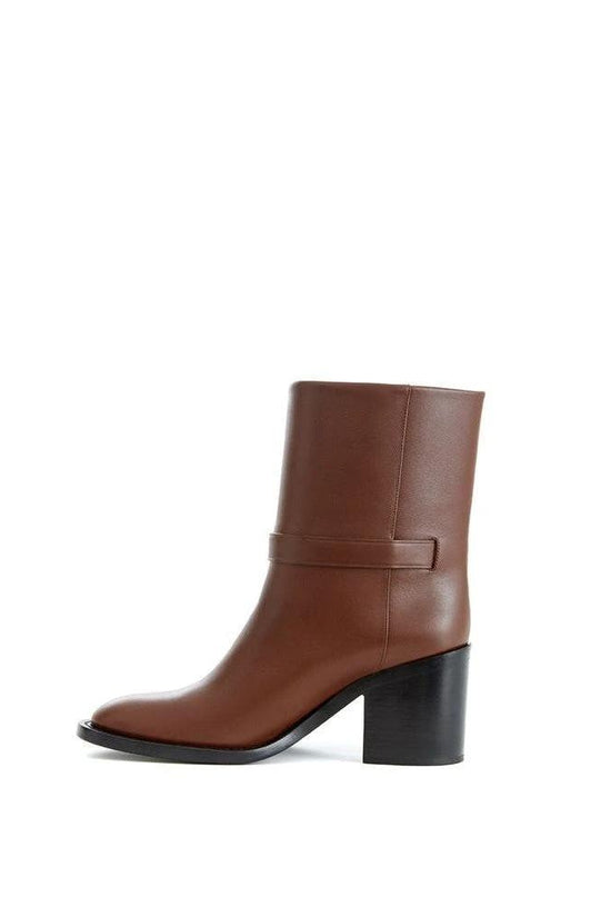 Burberry Stiefel Elegant Schnalle Detail Braun | ELORÉ by Burberry