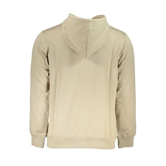 Calvin Klein Jeans Monogram Hoodie Sweatshirt Beige | ELORÉ by Calvin Klein