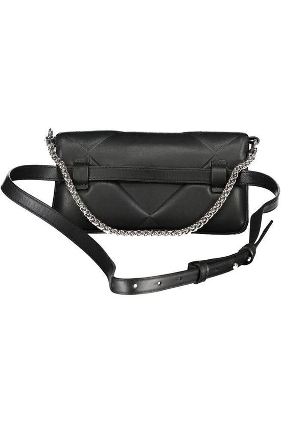 Calvin Klein Schwarze Baumwollhandtasche by Calvin Klein