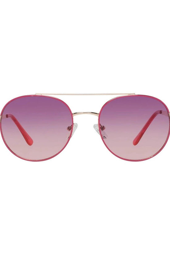 Guess Sonnenbrille Aviator Rosé Metallic Glänzend | ELORÉ by Guess