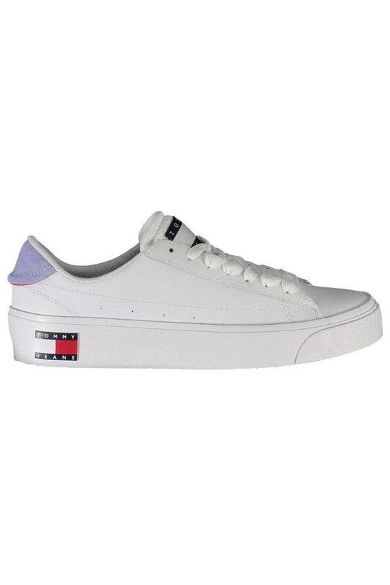 Tommy Hilfiger Leder Plattform Sneaker Weiß | ELORÉ by Tommy Hilfiger