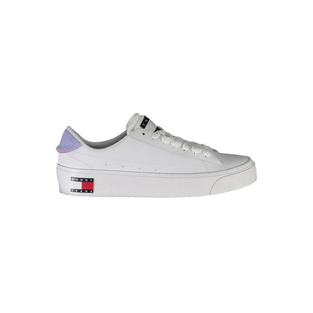 Tommy Hilfiger Leder Plattform Sneaker Weiß | ELORÉ by Tommy Hilfiger