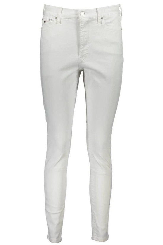 Tommy Hilfiger Jeans Modell Sylvia Slim Weiß | ELORÉ by Tommy Hilfiger