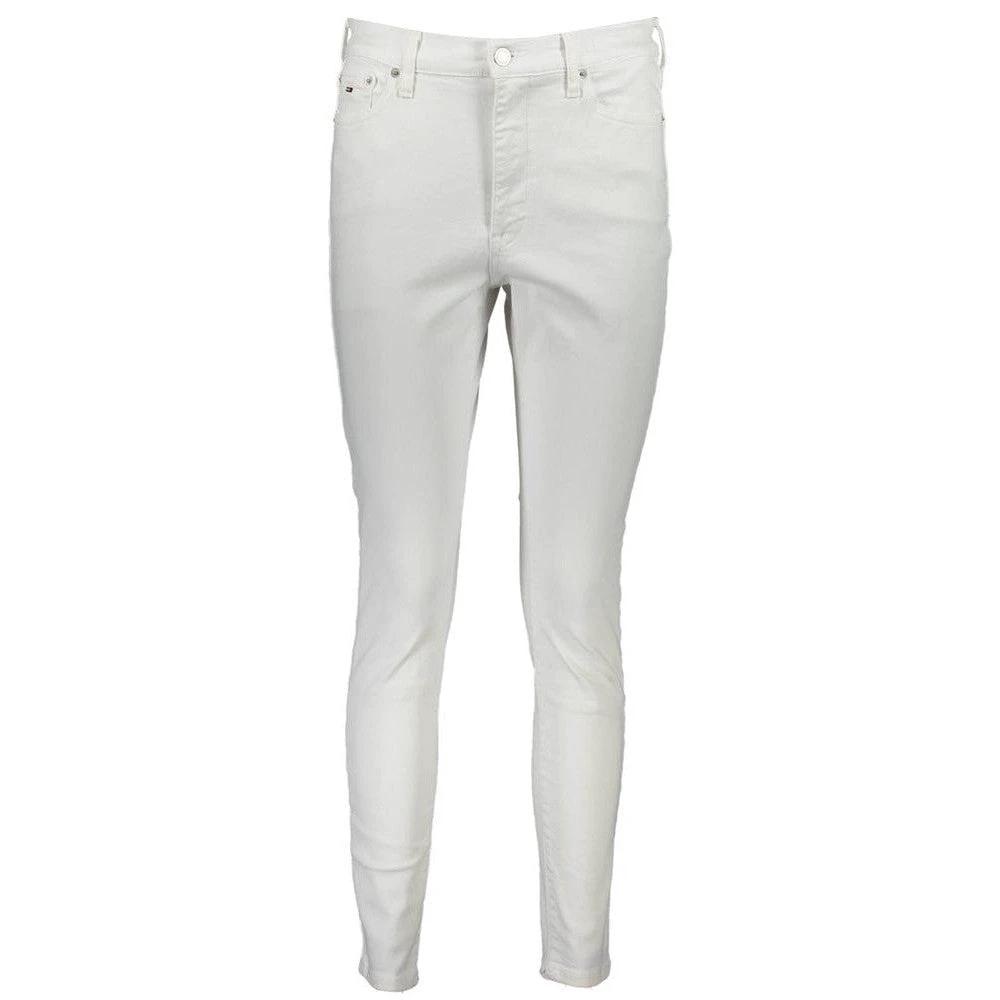 Tommy Hilfiger Jeans Modell Sylvia Slim Weiß | ELORÉ by Tommy Hilfiger