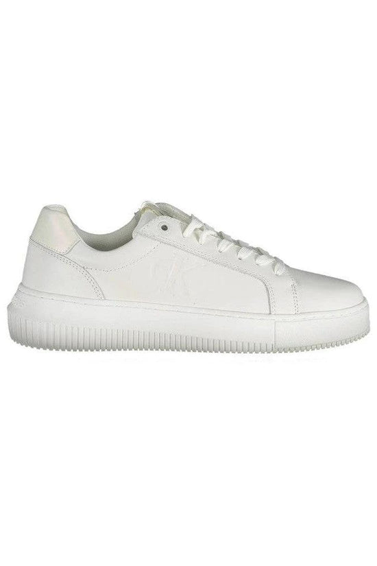 Calvin Klein Cupsole Low Sneaker Leder Weiß | ELORÉ by Calvin Klein