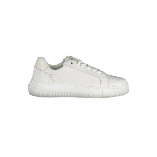 Calvin Klein Cupsole Low Sneaker Leder Weiß | ELORÉ by Calvin Klein