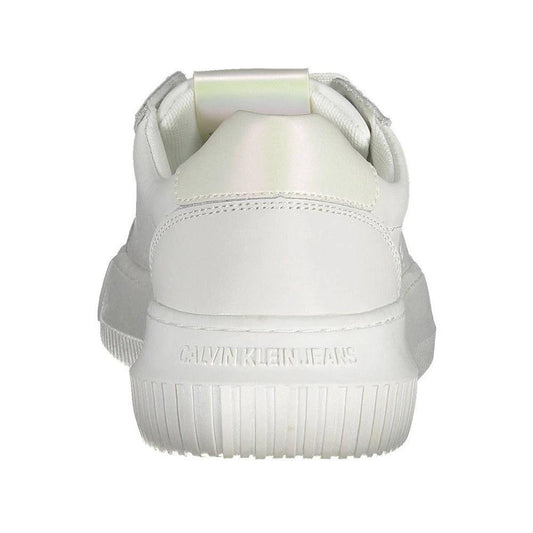 Calvin Klein Cupsole Low Sneaker Leder Weiß | ELORÉ by Calvin Klein