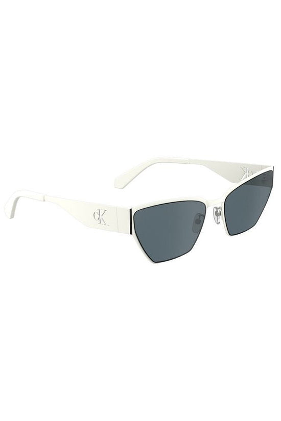 Luxusmarke Exquisita Eyewear Sonnenbrille Weiß | ELORÉ by Calvin Klein