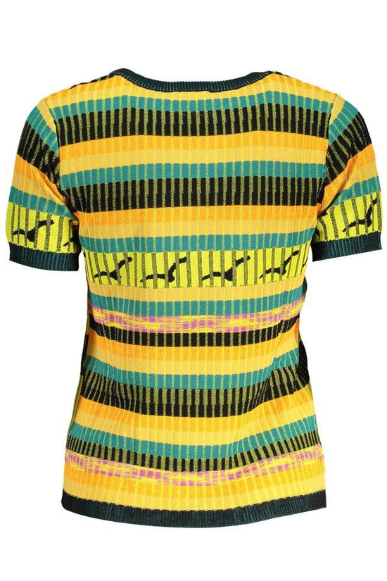 Desigual Gelber Viskose-Pullover by Desigual