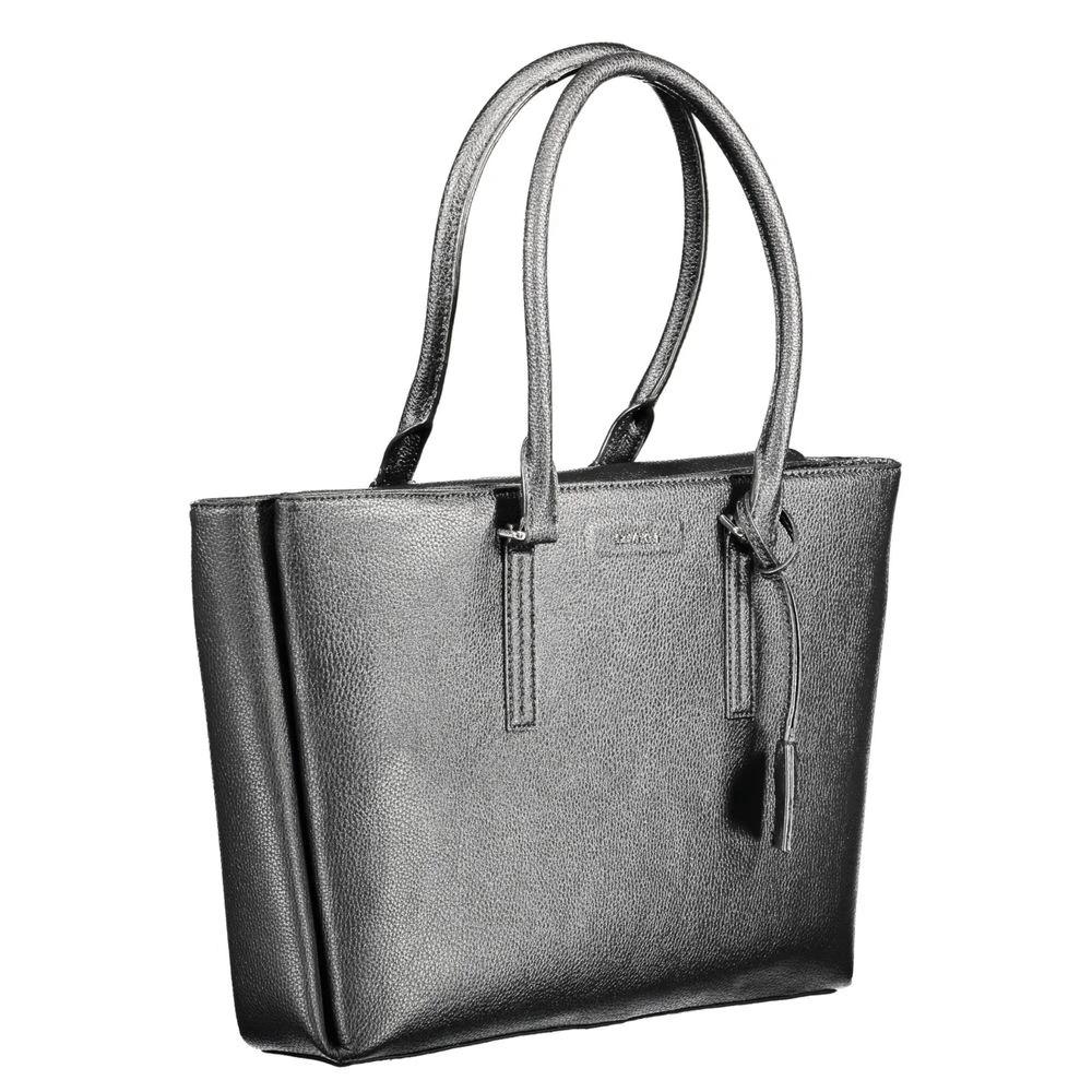 Calvin Klein Handtasche aus schwarzem Polyethylen by Calvin Klein