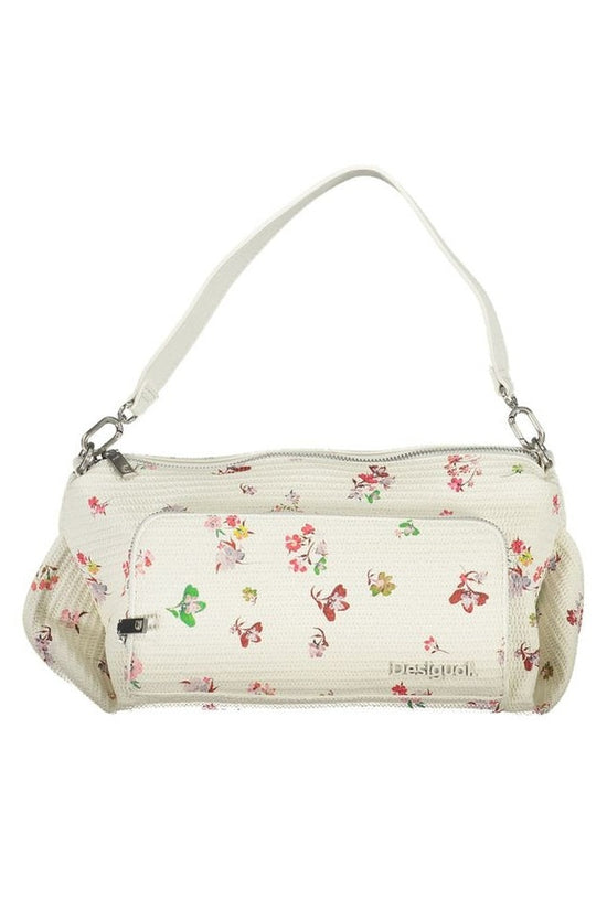 Desigual Beuteltasche Weiß Floral Muster Stil | ELORÉ by Desigual