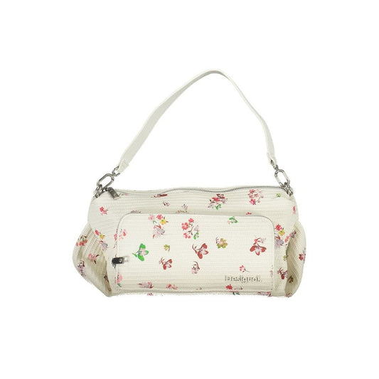 Desigual Beuteltasche Weiß Floral Muster Stil | ELORÉ by Desigual
