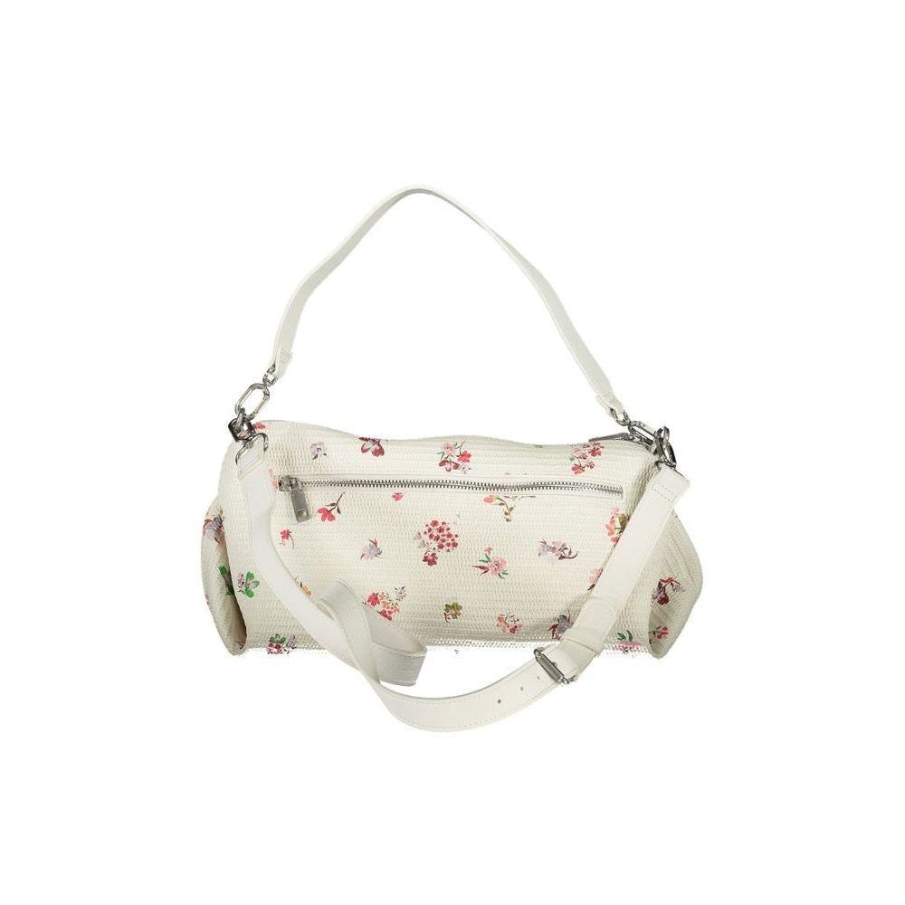 Desigual Beuteltasche Weiß Floral Muster Stil | ELORÉ by Desigual