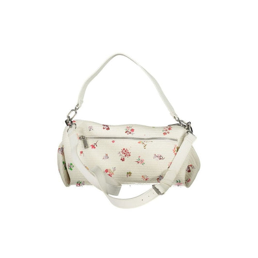 Desigual Beuteltasche Weiß Floral Muster Stil | ELORÉ by Desigual