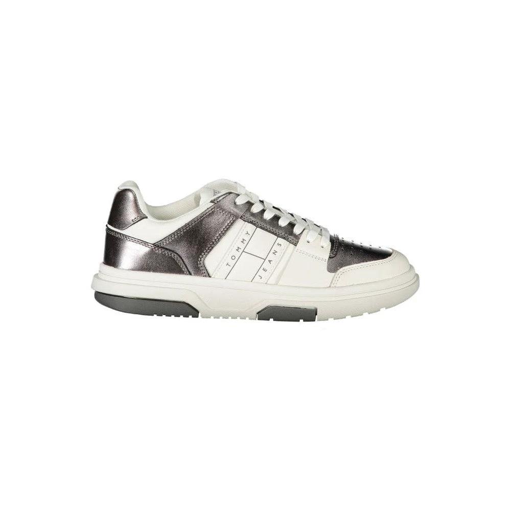 Tommy Hilfiger Sneaker Platform Metallic Weiß | ELORÉ by Tommy Hilfiger