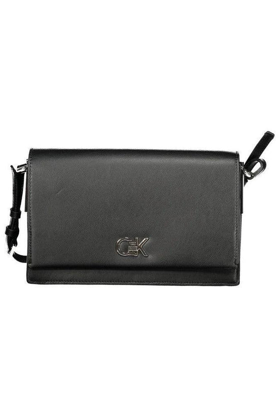 Calvin Klein Emblem Handtasche Schwarz | ELORÉ by Calvin Klein