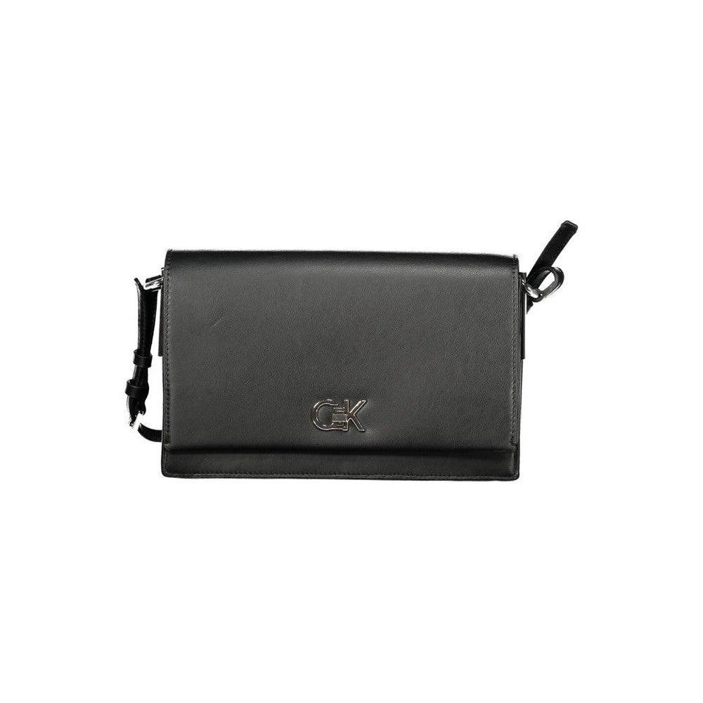 Calvin Klein Emblem Handtasche Schwarz | ELORÉ by Calvin Klein
