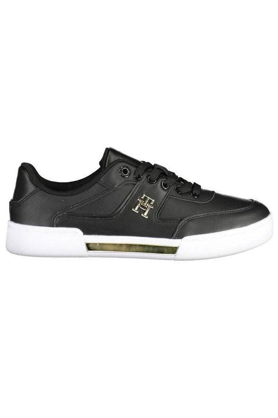 Tommy Hilfiger Monogram Sneaker Schwarz Metallic | ELORÉ by Tommy Hilfiger