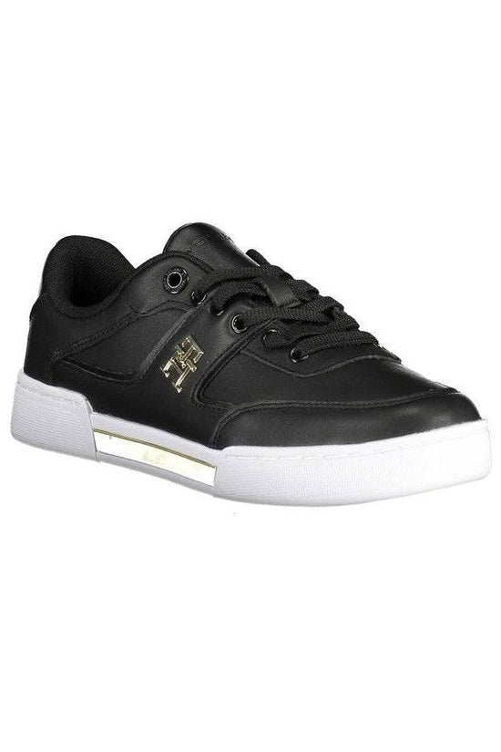 Tommy Hilfiger Monogram Sneaker Schwarz Metallic | ELORÉ by Tommy Hilfiger