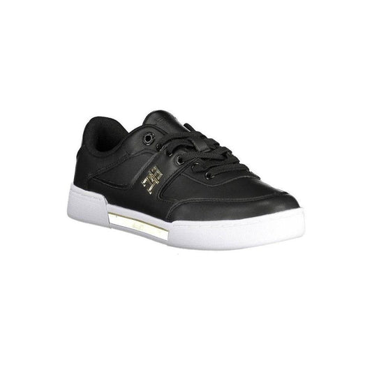 Tommy Hilfiger Monogram Sneaker Schwarz Metallic | ELORÉ by Tommy Hilfiger