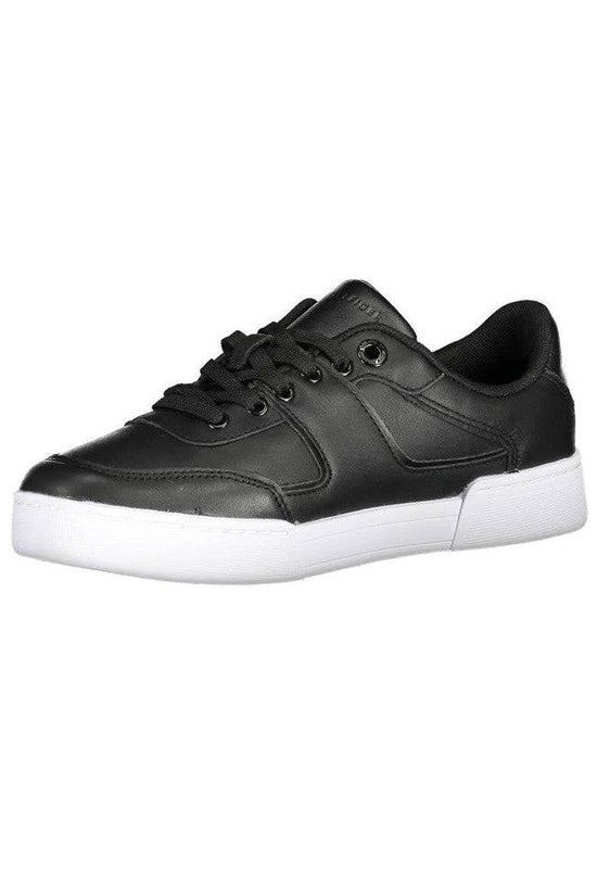 Tommy Hilfiger Monogram Sneaker Schwarz Metallic | ELORÉ by Tommy Hilfiger